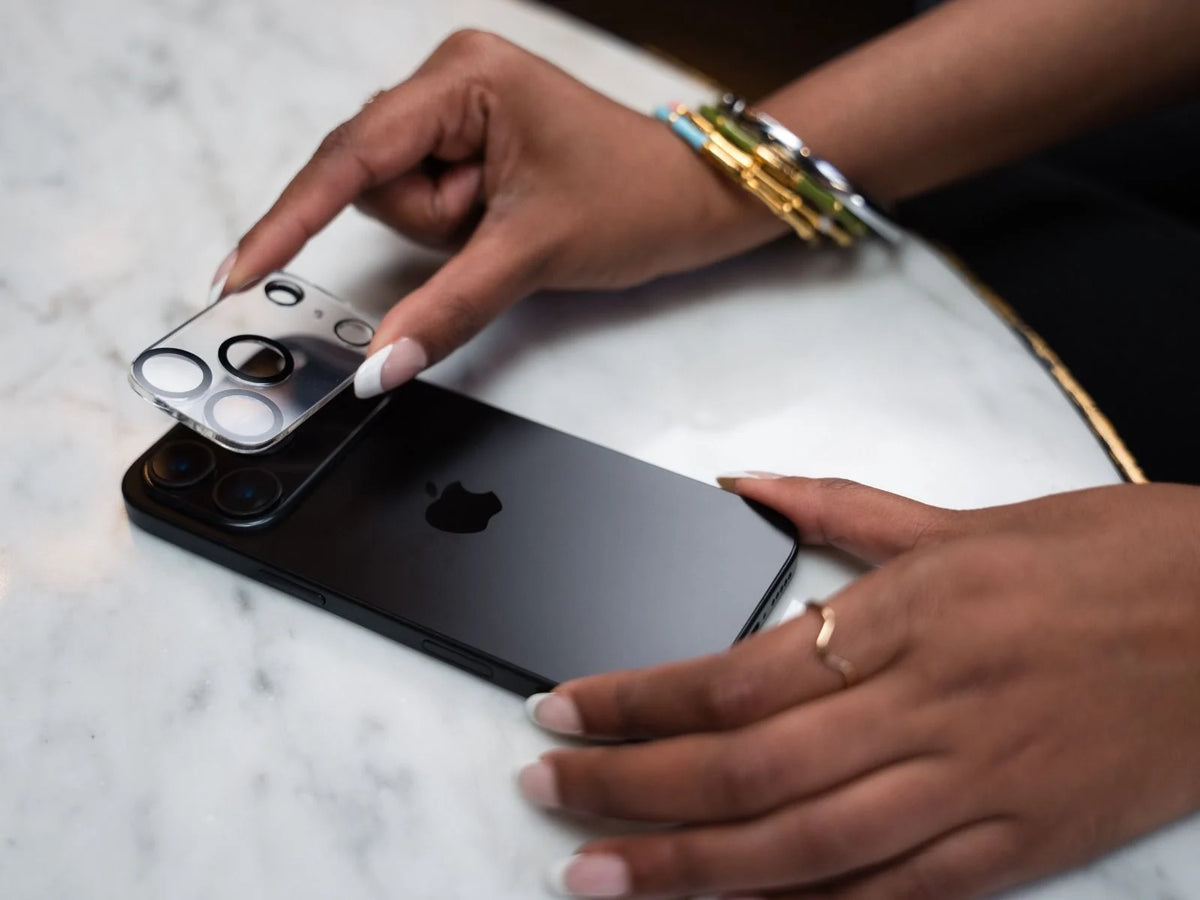 Moov Camera Lens Protector for iPhone 17 Pro - Black