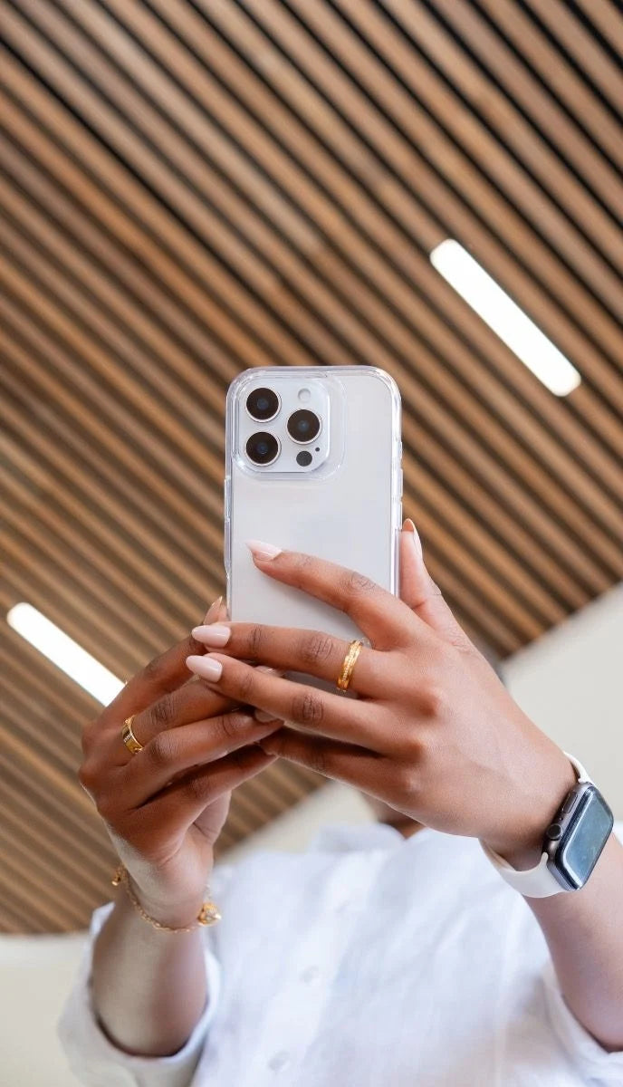 Moov DropSafe Case for iPhone 16 Pro Max - Clear
