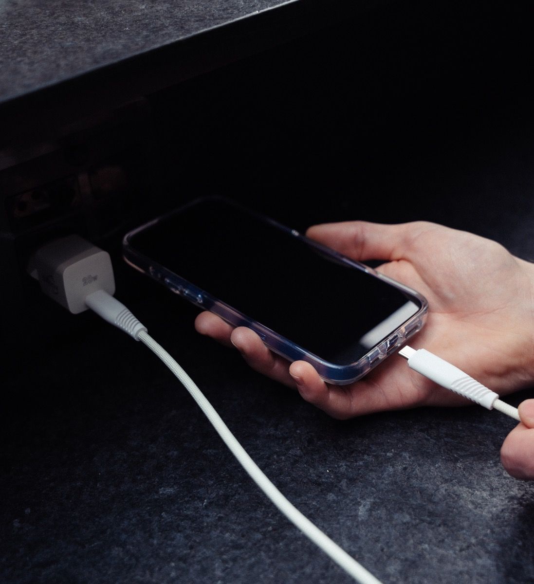 Moov PowerMotion USB-C to USB-C 2m Cable (USB 3.0) - White