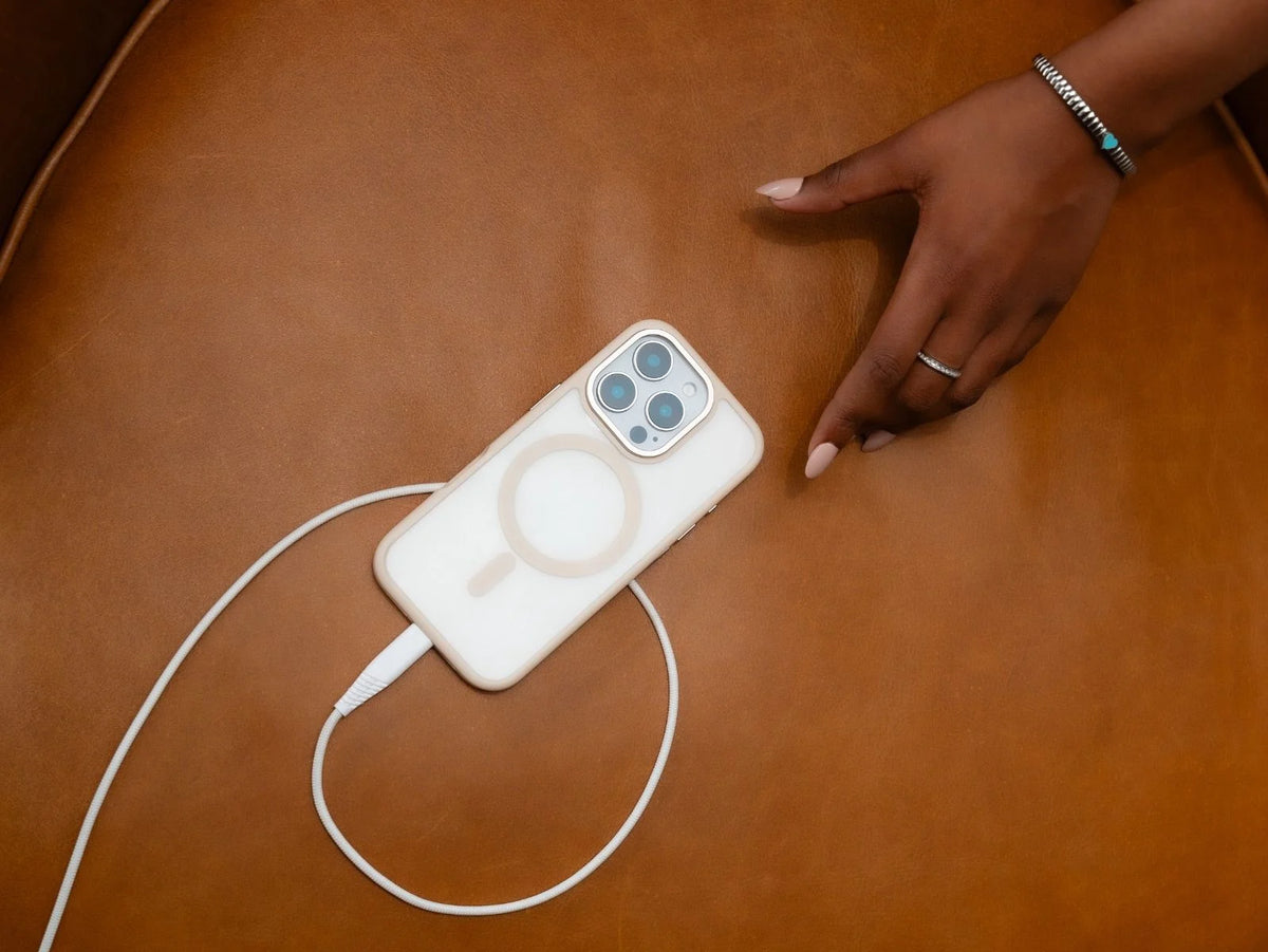 Moov PowerMotion USB-A to USB-C 1.2m Cable - White