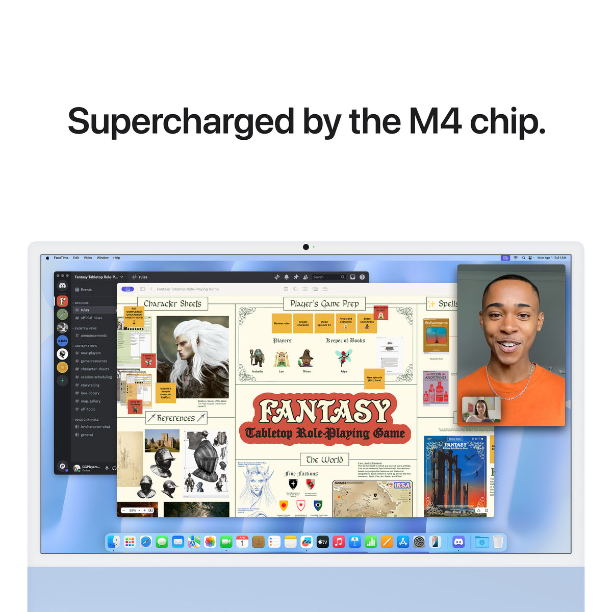 24-inch iMac with Retina 4.5K display: Apple M4 chip with 10‑core CPU and 10‑core GPU, 24GB, 512GB SSD - Blue