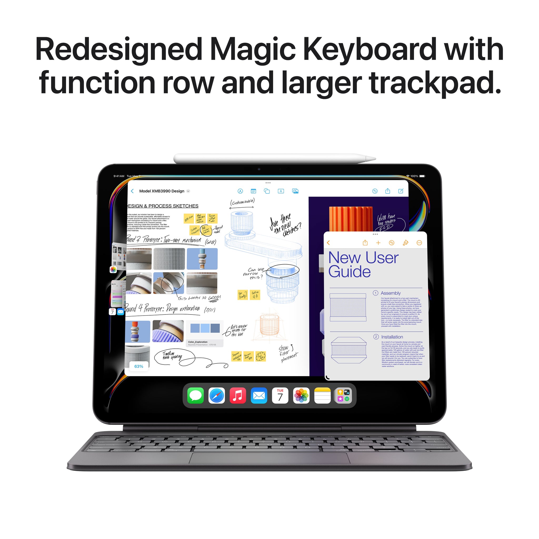 iPad Pro　13インチ　256GB　シルバー 13-inch iPad Pro Wifi 256GB with Standard Glass - Silver - iStore