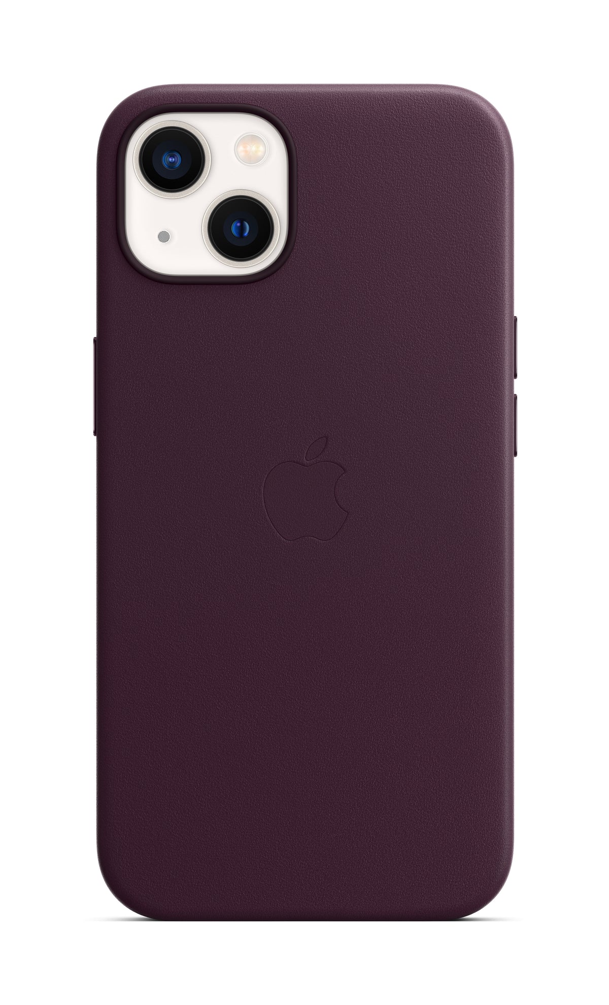 IPHONE 13 LEATHER CASE WITH MAGSAFE - CHERRY