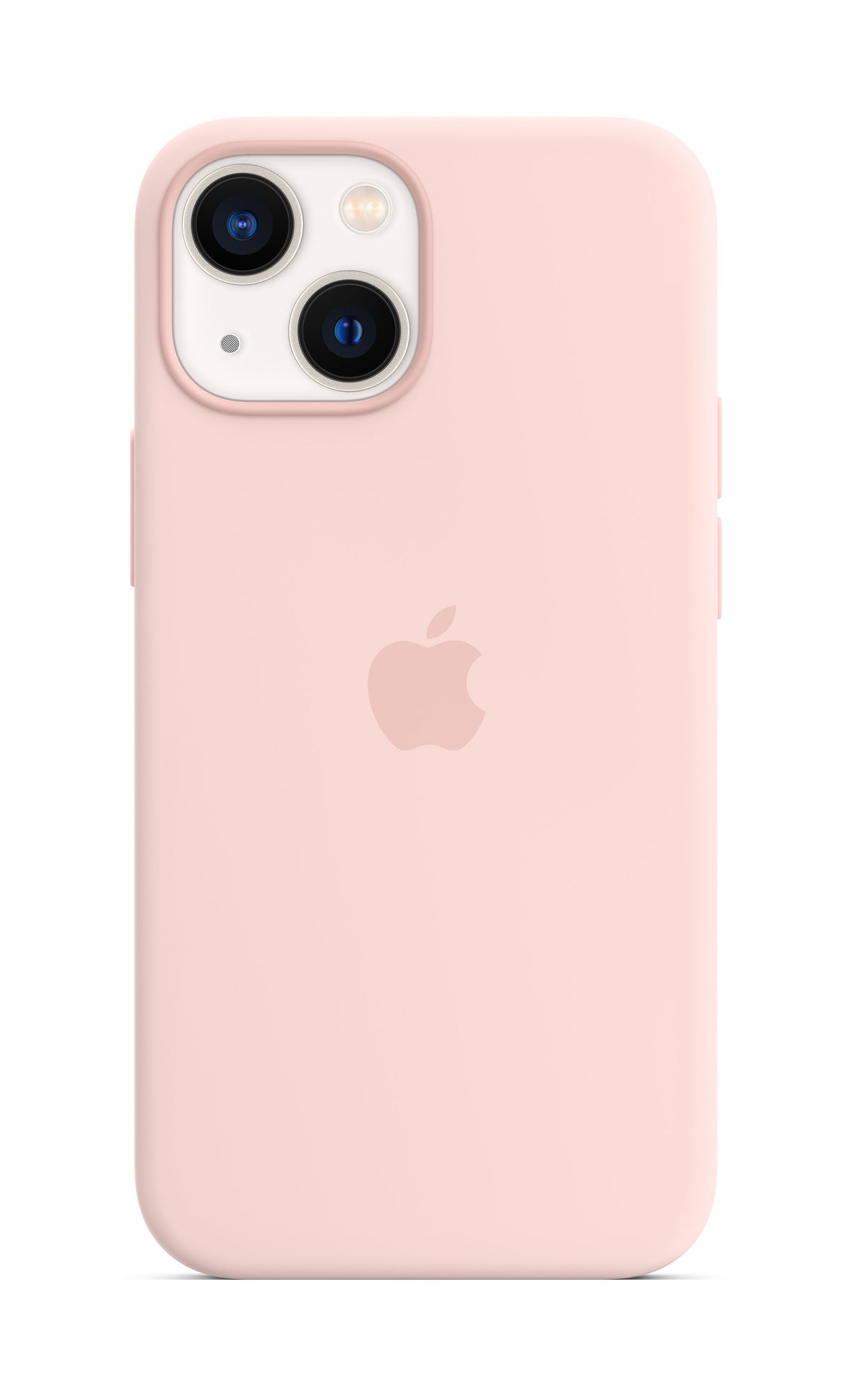 iPhone 13 Mini Silicone Case- Magsafe -Chalk Pink