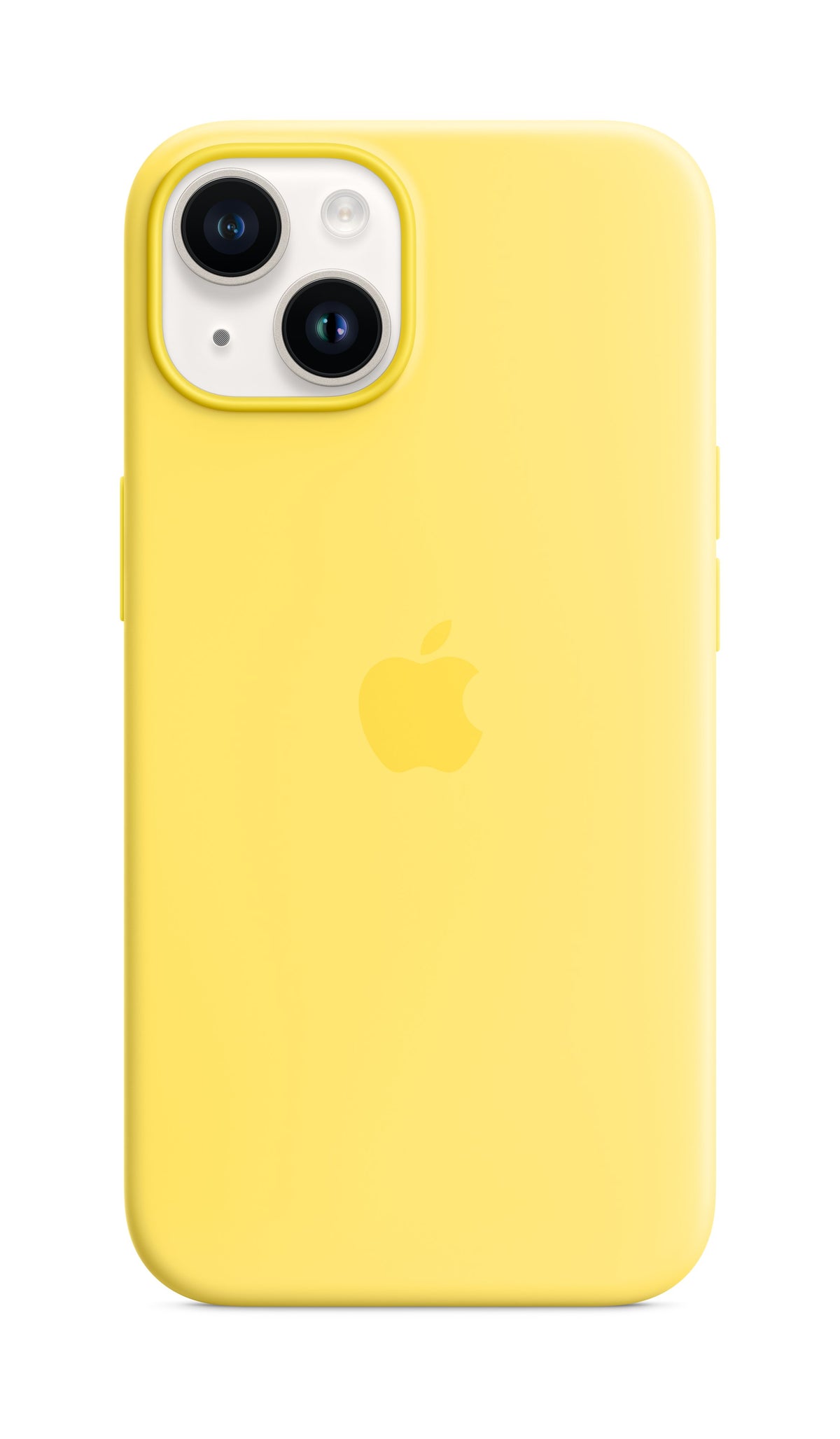 iPhone 14 Silicone Case Magsafe - Yellow