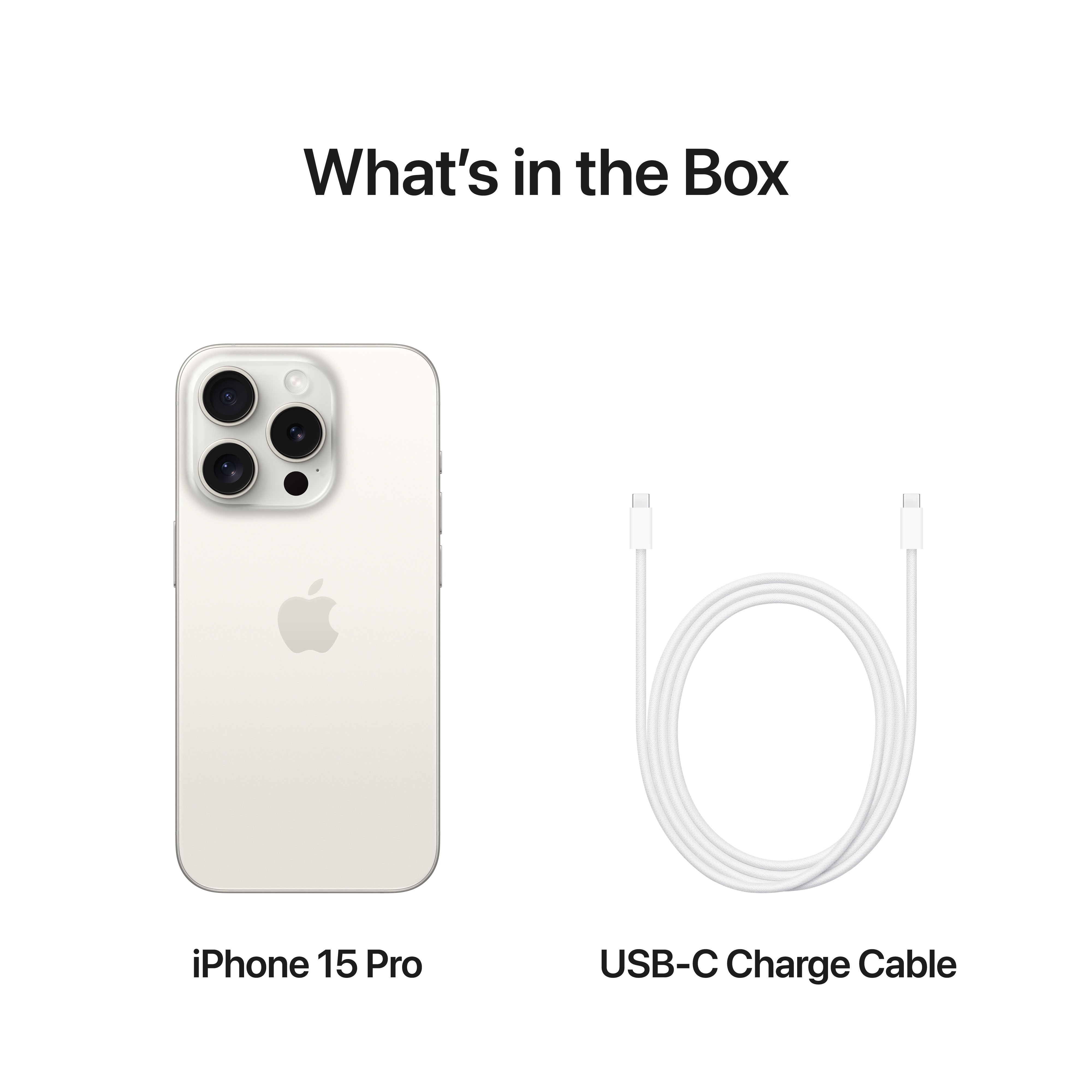 iPhone 15 Pro 128GB White Titanium - iStore Namibia
