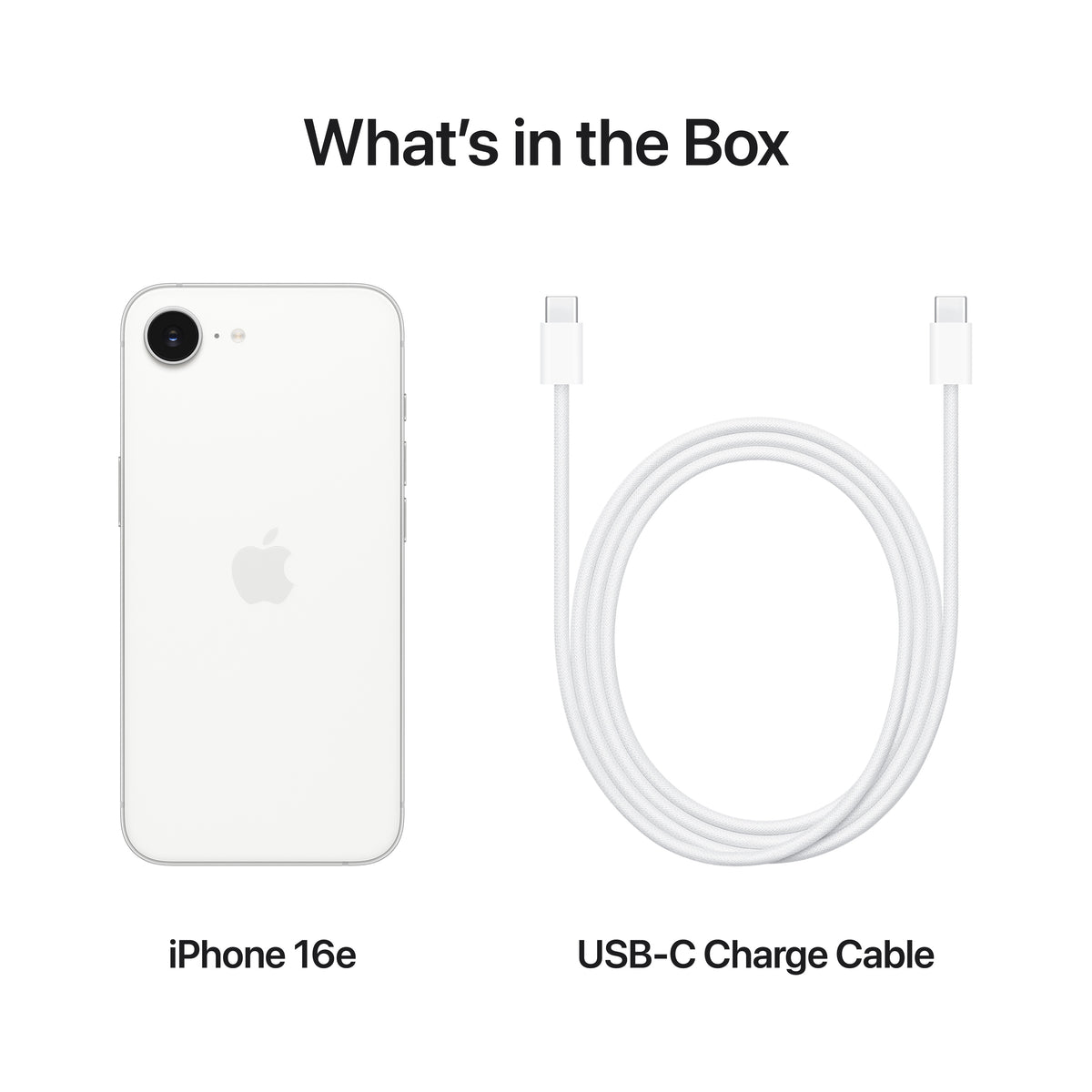 iPhone 16e White 256GB