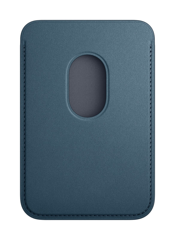 iPhone FineWoven Wallet - Pacific Blue