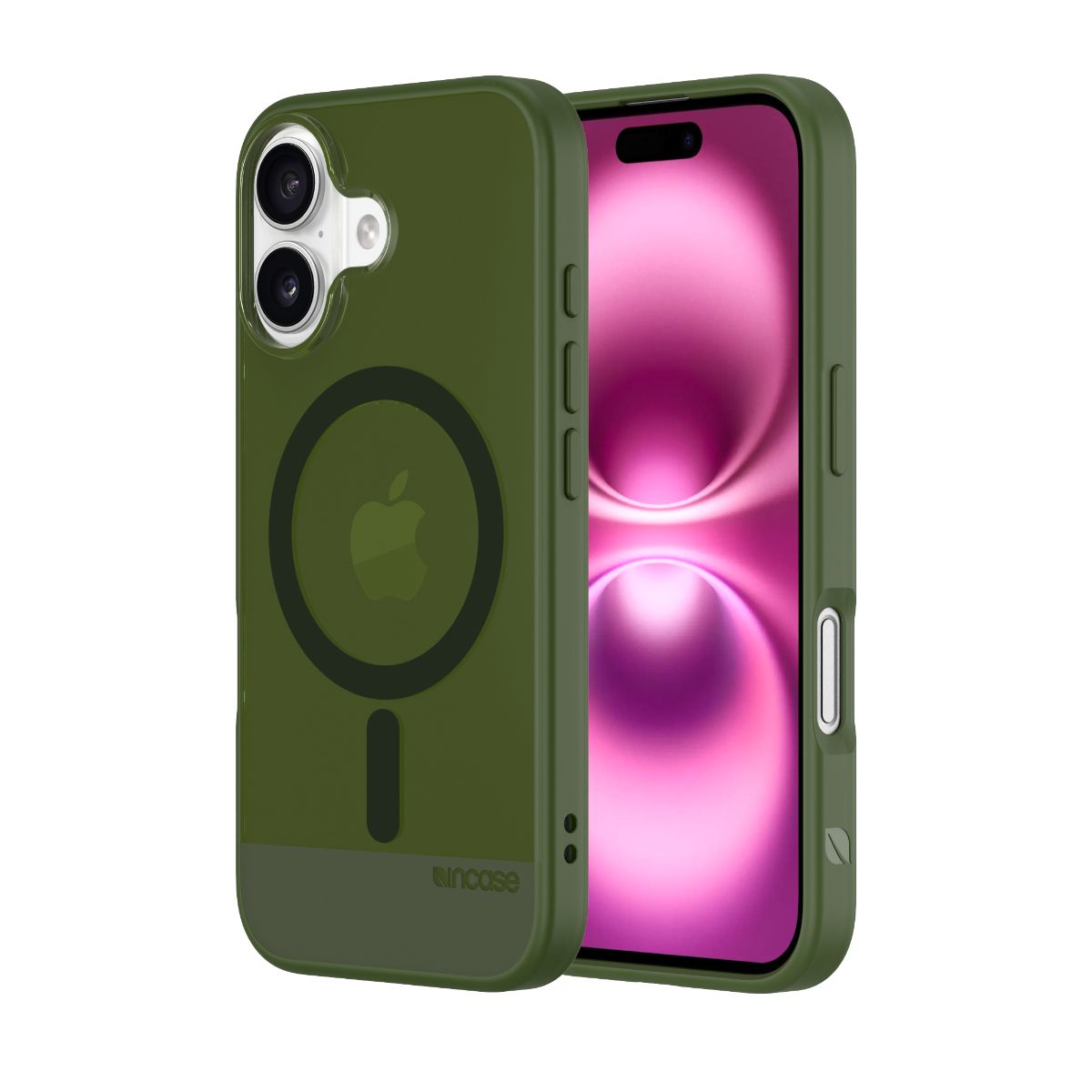 Incase Slim MagSafe Case for iPhone 16 - Highland Green