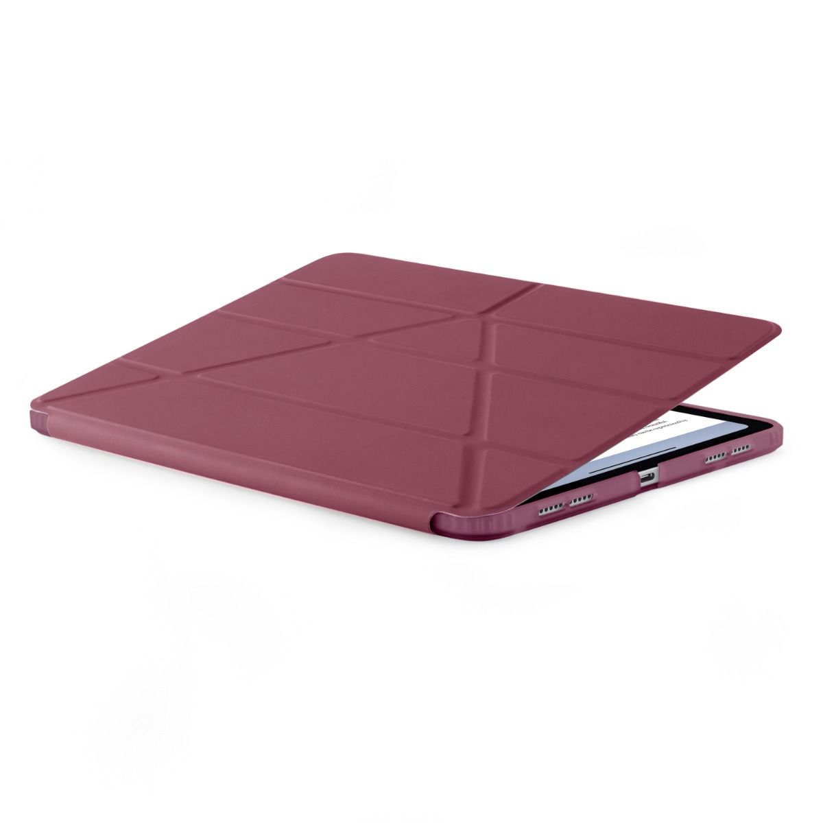 Pipetto Origami No1 Original Case for iPad (A16) / iPad (10th Gen) - Burgundy
