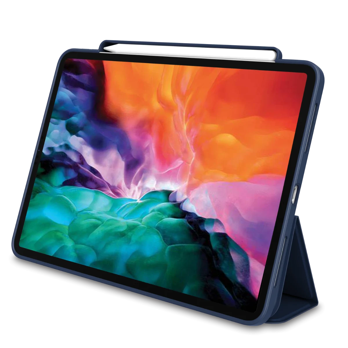 Moov Aspect Tri-Fold Folio Case for iPad Air 11-inch (M4/M3/M2) / iPad Pro 11-inch (1st/2nd/3rd/4th Gen) / iPad 10th Gen - Blue - iStore Namibia