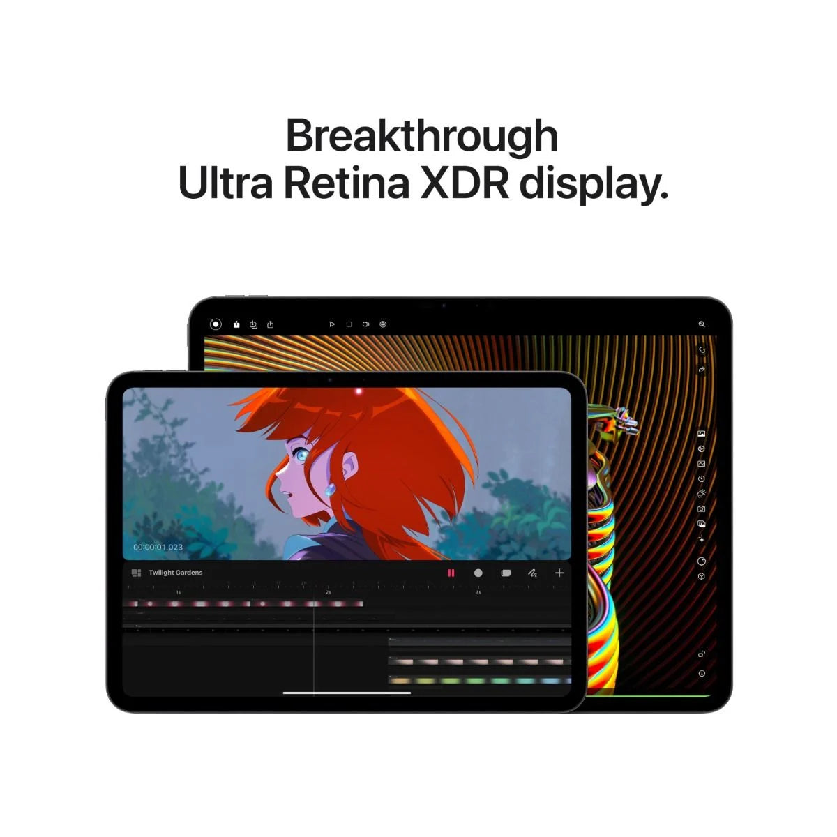 Refurbished iPad pro 11-inch (M4) Wi-Fi + Cellular 256GB with Standard glass – Space Black