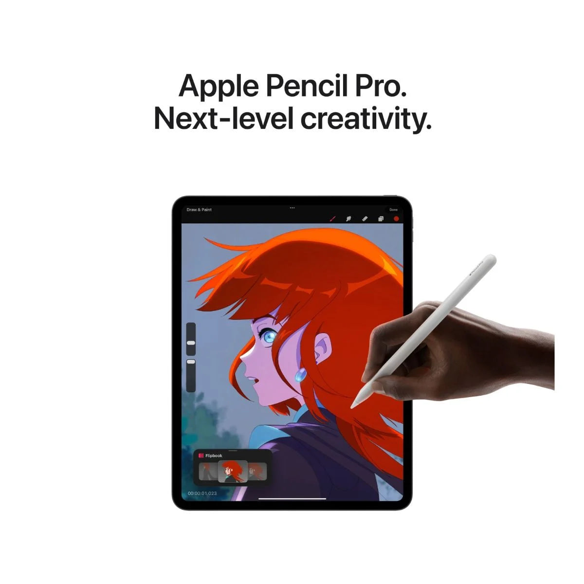Refurbished iPad pro 11-inch (M4) Wi-Fi + Cellular 256GB with Standard glass – Space Black