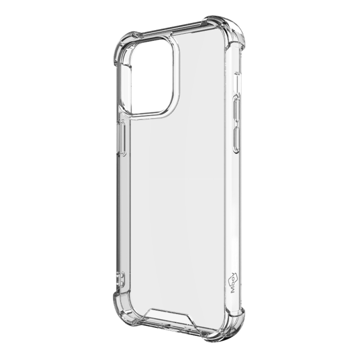 Moov ClearSafe Case for iPhone 15 - Clear