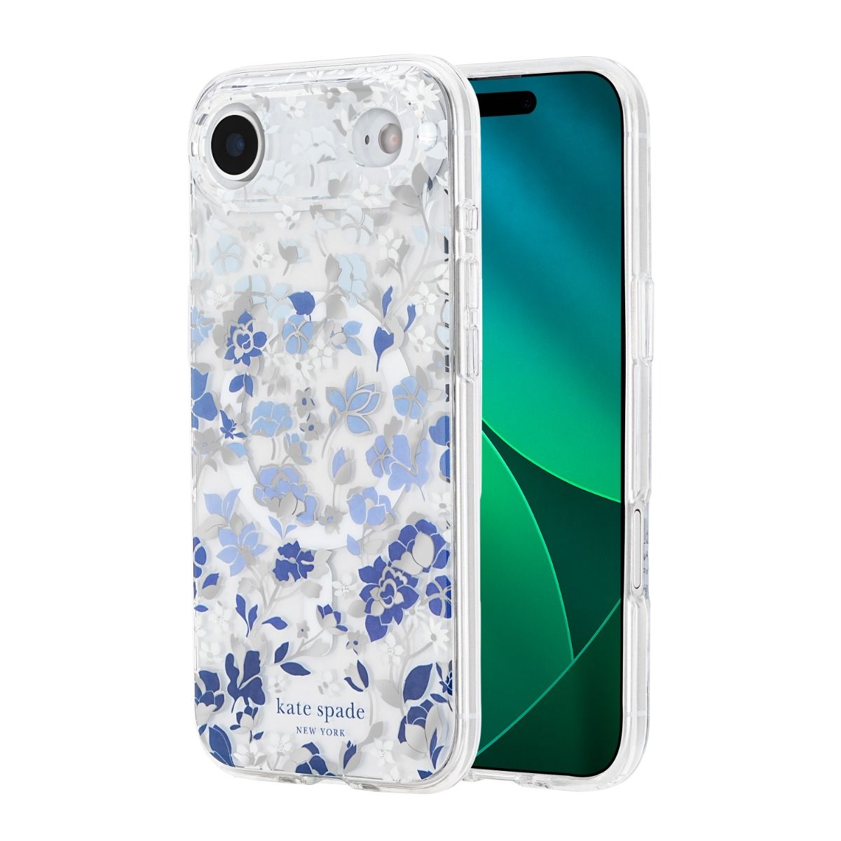 Kate Spade Case with MagSafe for iPhone Air - Flowerbed Blue