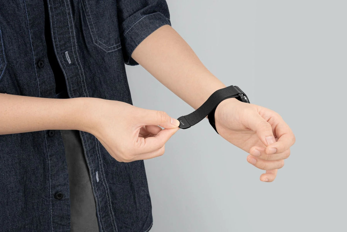 Laut Apple Watch Steel Loop Strap (38/40/41mm) - Black