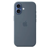 Apple Silicone Case with MagSafe for iPhone 17 - Anchor Blue