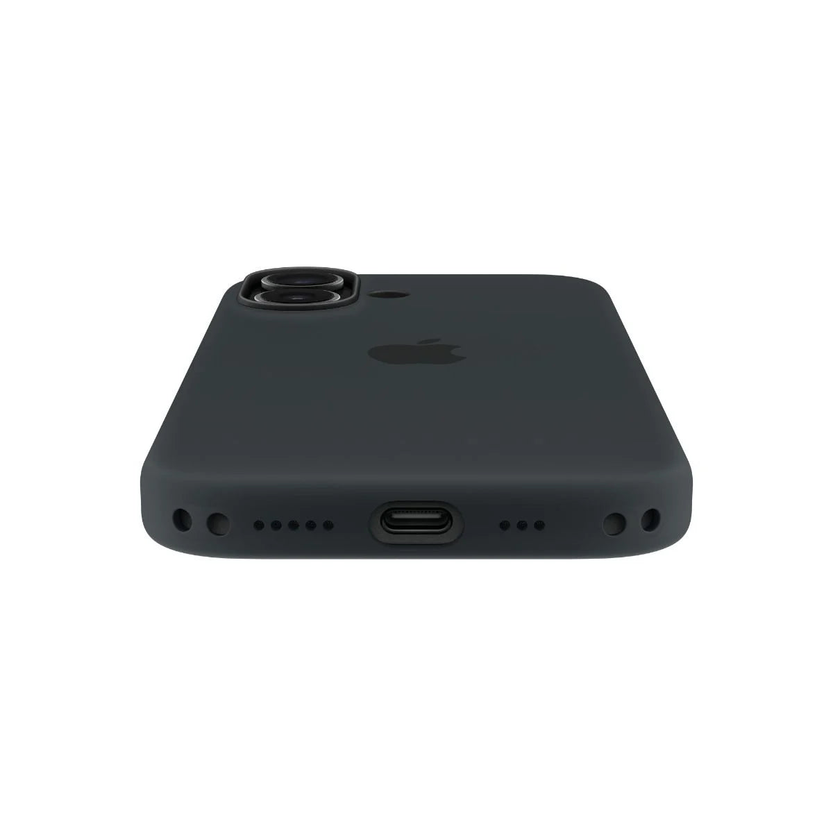 Apple Silicone Case with MagSafe for iPhone 17 - Black - iStore Namibia