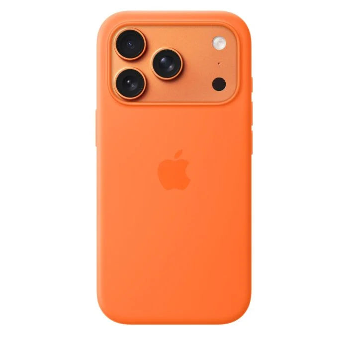 Apple Silicone Case with MagSafe for iPhone 17 Pro - Orange