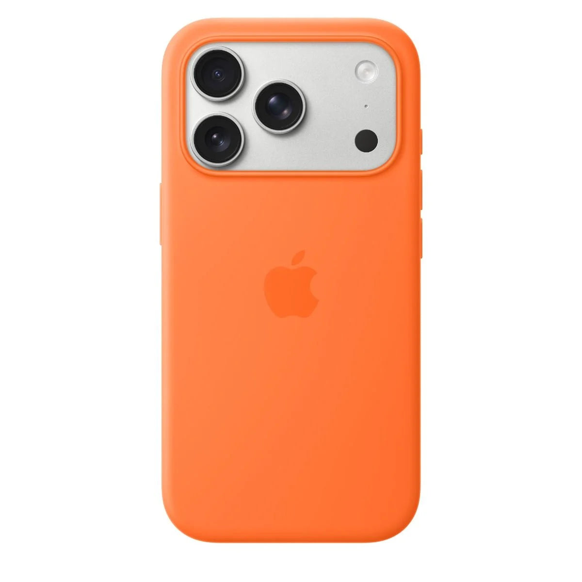 Apple Silicone Case with MagSafe for iPhone 17 Pro - Orange