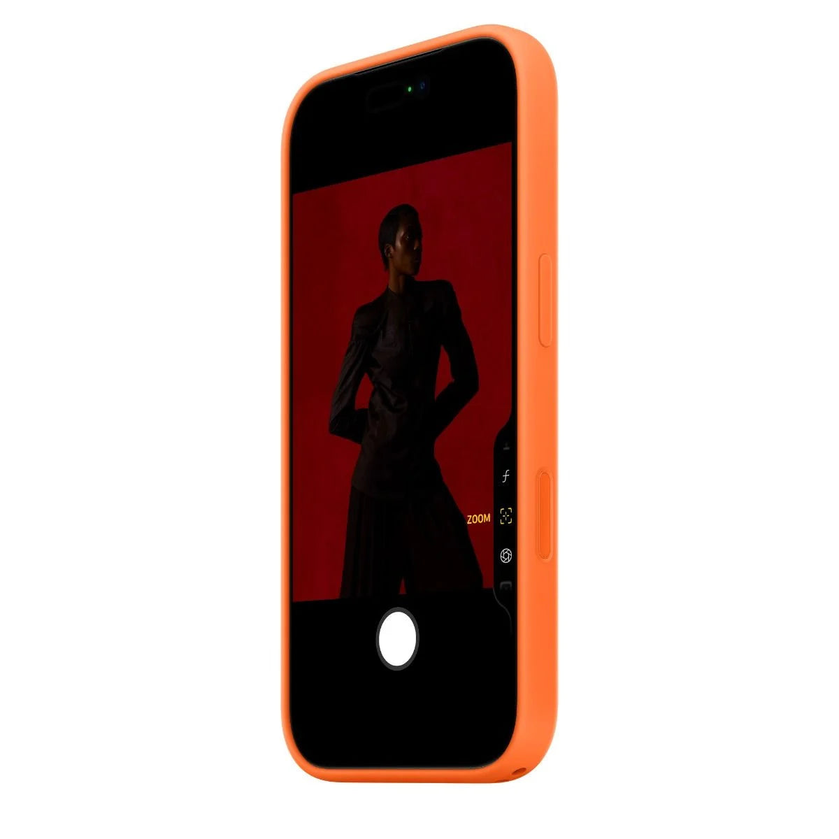 Apple Silicone Case with MagSafe for iPhone 17 Pro - Orange