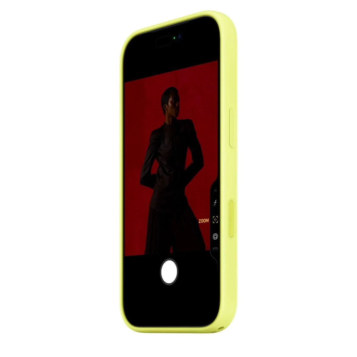 Apple Silicone Case with MagSafe for iPhone 17 Pro - Neon Yellow - iStore Namibia