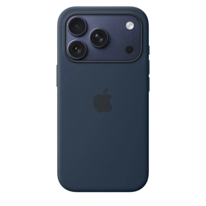 Apple Silicone Case with MagSafe for iPhone 17 Pro - Midnight - iStore Namibia