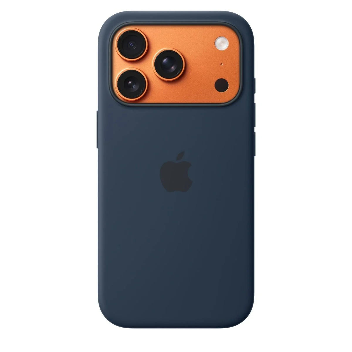 Apple Silicone Case with MagSafe for iPhone 17 Pro - Midnight - iStore Namibia