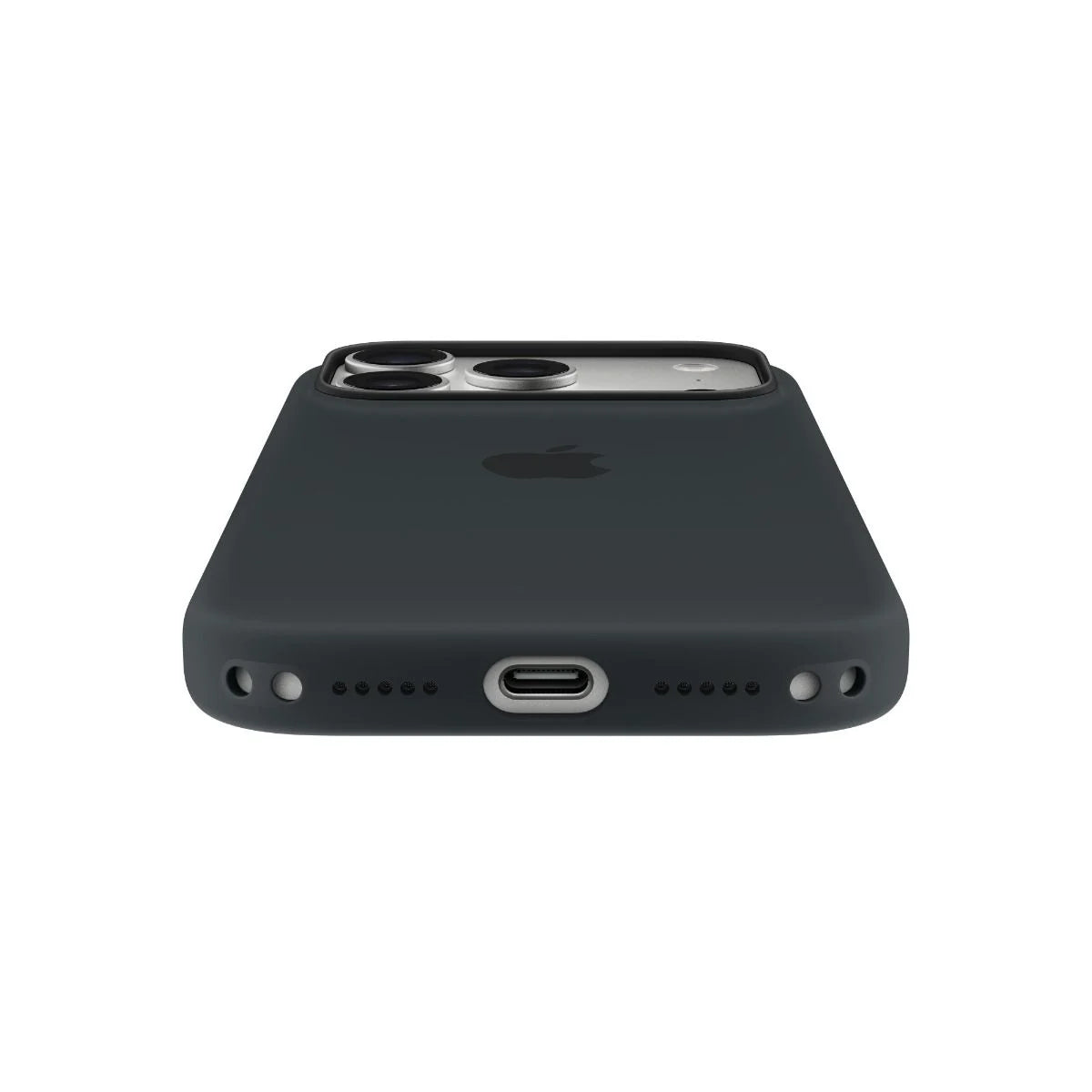 Apple Silicone Case with MagSafe for iPhone 17 Pro - Midnight - iStore Namibia