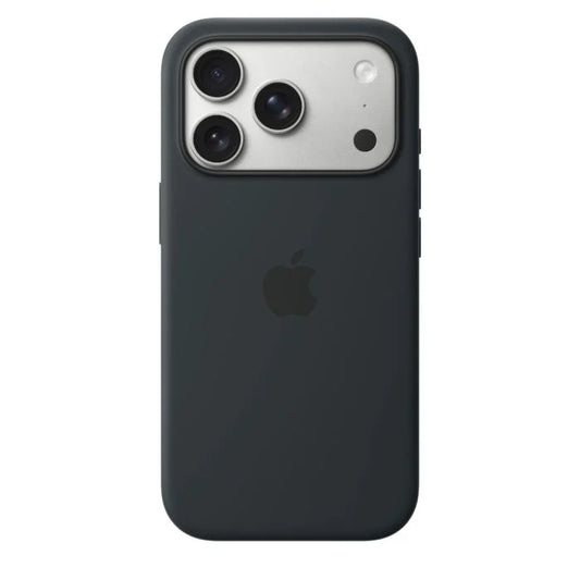 Apple Silicone Case with MagSafe for iPhone 17 Pro - Black