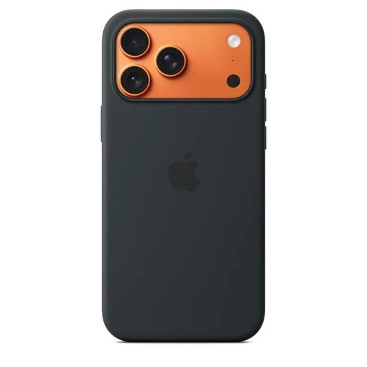 Apple Silicone Case with MagSafe for iPhone 17 Pro Max – Black - iStore Namibia