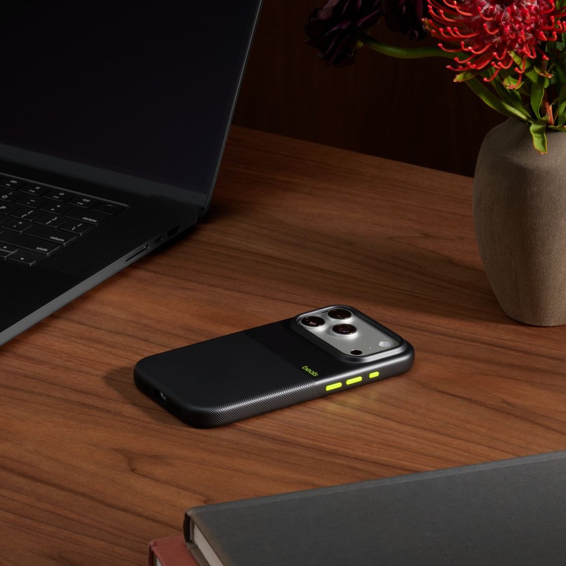 Beats Rugged Case with MagSafe and Camera Control for iPhone 17 Pro - Everest Black