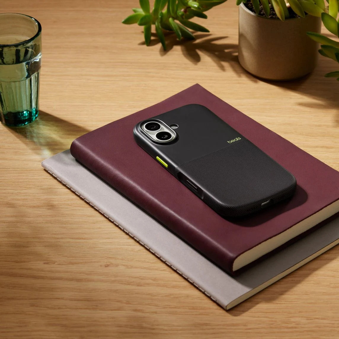 Beats Rugged Case with MagSafe and Camera Control for iPhone 17 - Everest Black