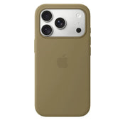 Apple Silicone Case with MagSafe for iPhone 18 Pro - Olive