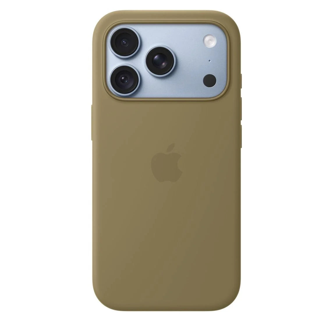 Apple Silicone Case with MagSafe for iPhone 18 Pro - Olive