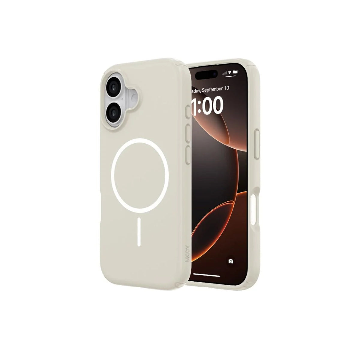 Moov Protect Case with MagSafe for iPhone 17 - Beige