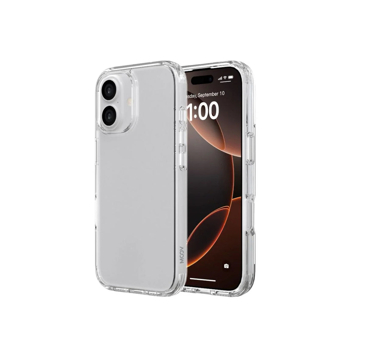 Moov ClearSafe Case for iPhone 17