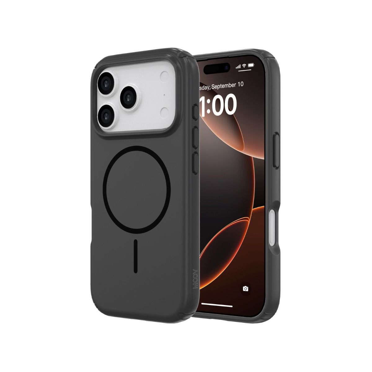 Moov Protect Case with MagSafe for iPhone 17 Pro - Black