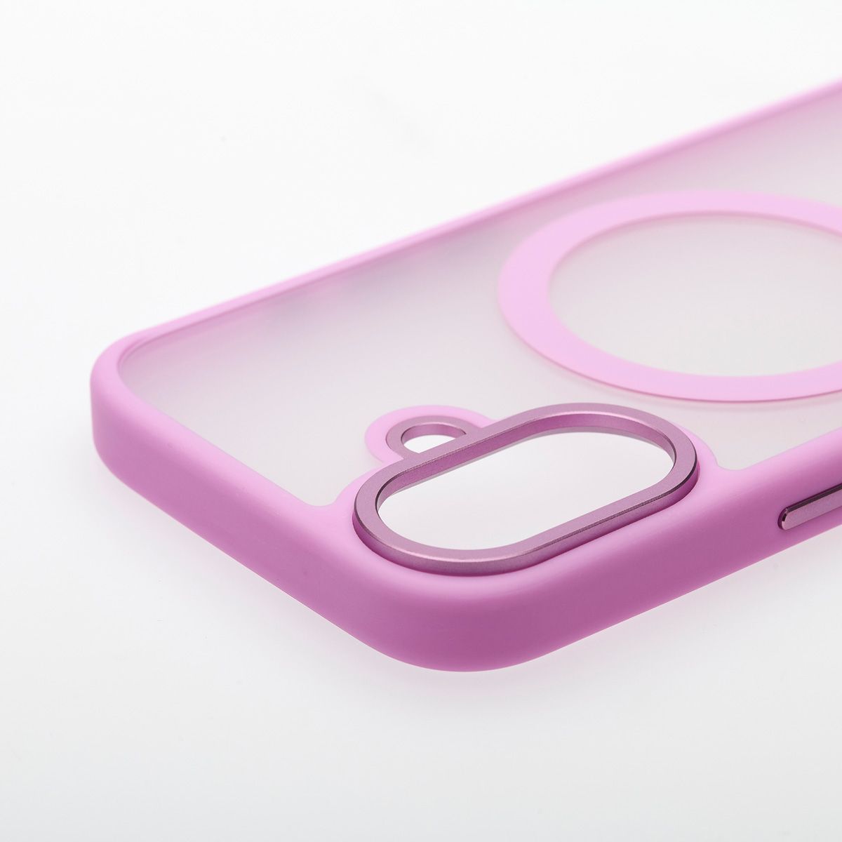 Moov Luxe Edge MagSafe Case for iPhone 16 - Pink
