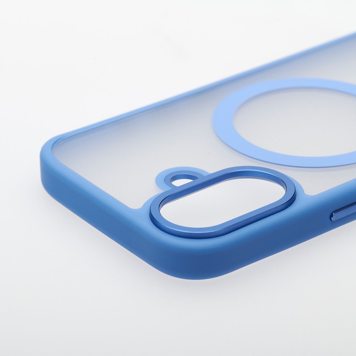 Moov Luxe Edge MagSafe Case for iPhone 16 Plus - Blue