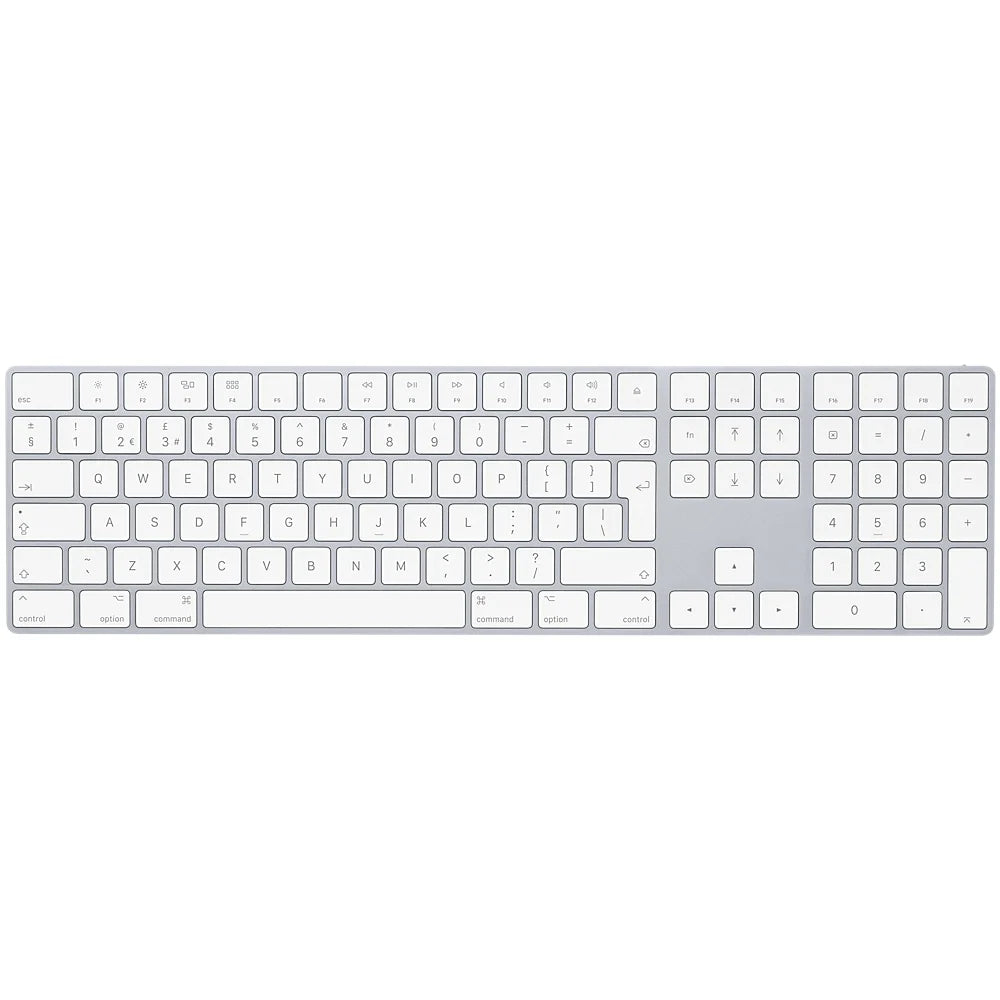 Apple Magic Keyboard with Numeric Keypad (International English) - Silver