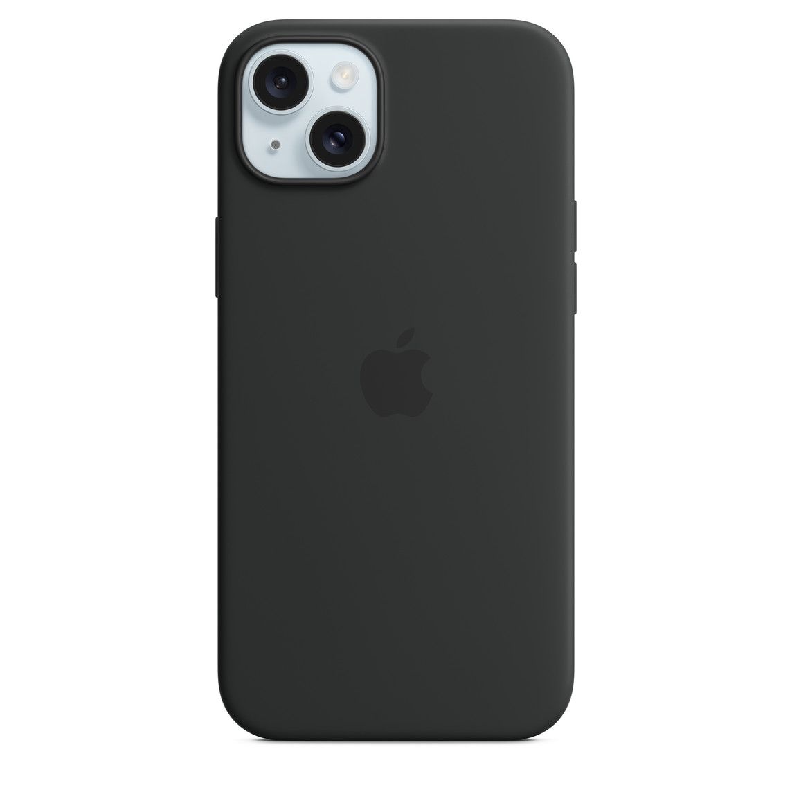 Apple iPhone 15 Plus Silicone Case with MagSafe - Black - iStore Namibia