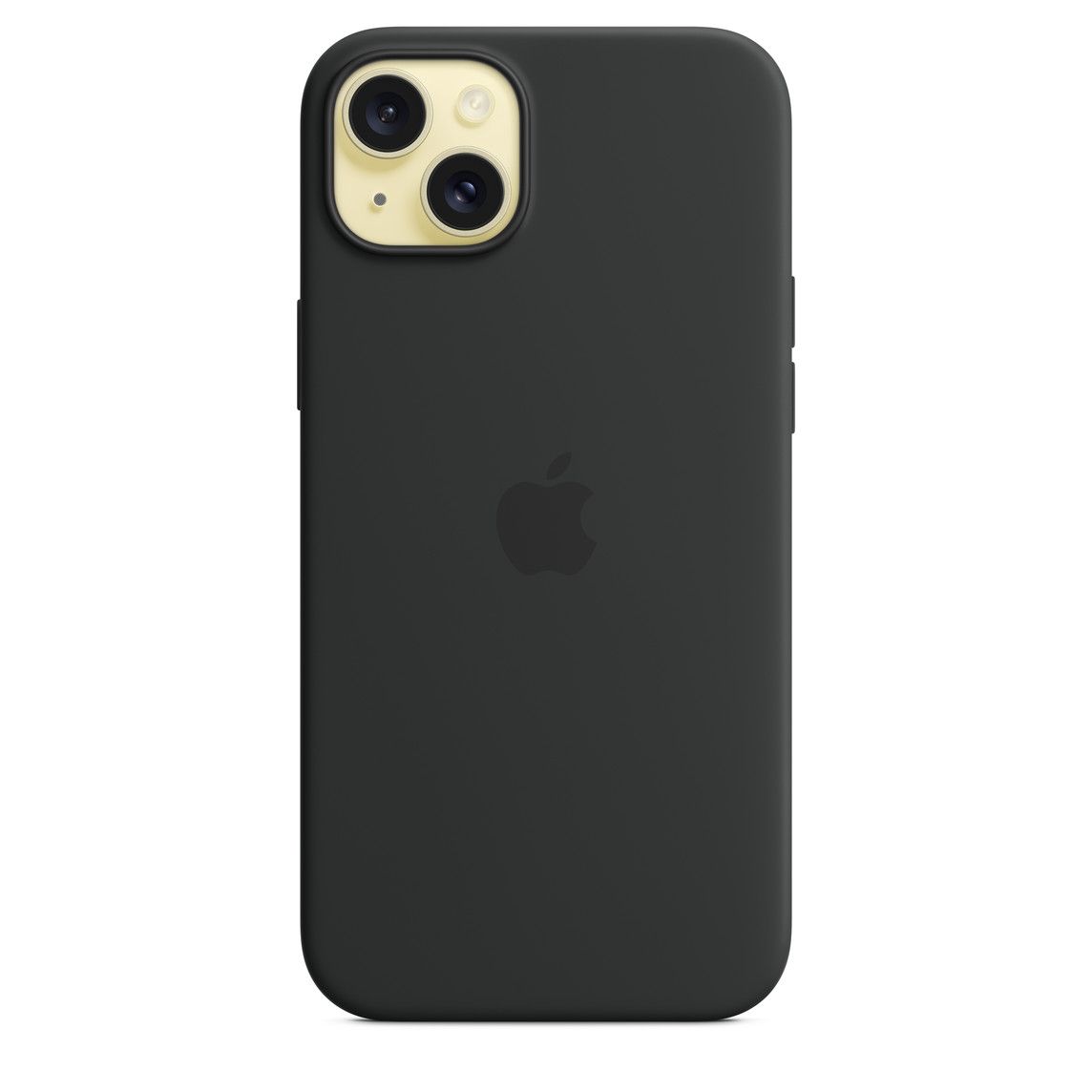 Apple iPhone 15 Plus Silicone Case with MagSafe - Black - iStore Namibia
