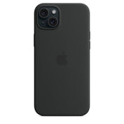 Apple iPhone 15 Plus Silicone Case with MagSafe - Black - iStore Namibia