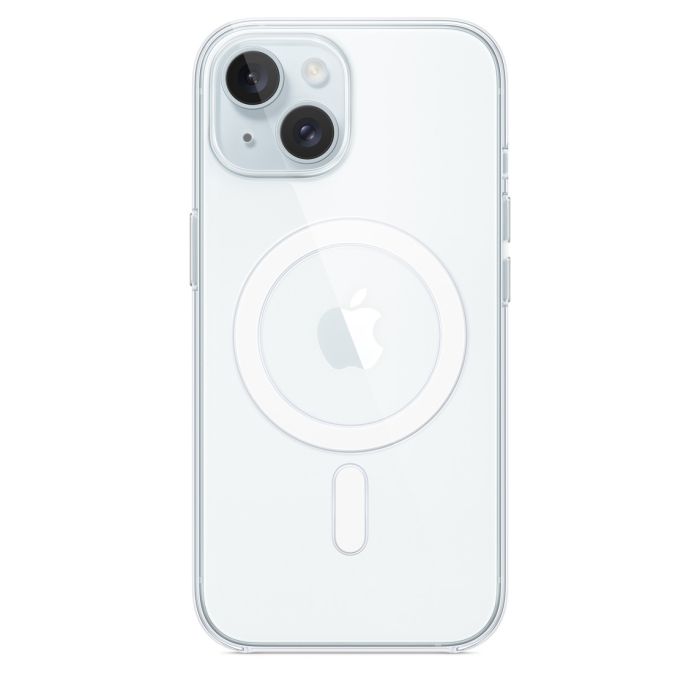 Apple iPhone 15 Plus Case with MagSafe - Clear - iStore Namibia