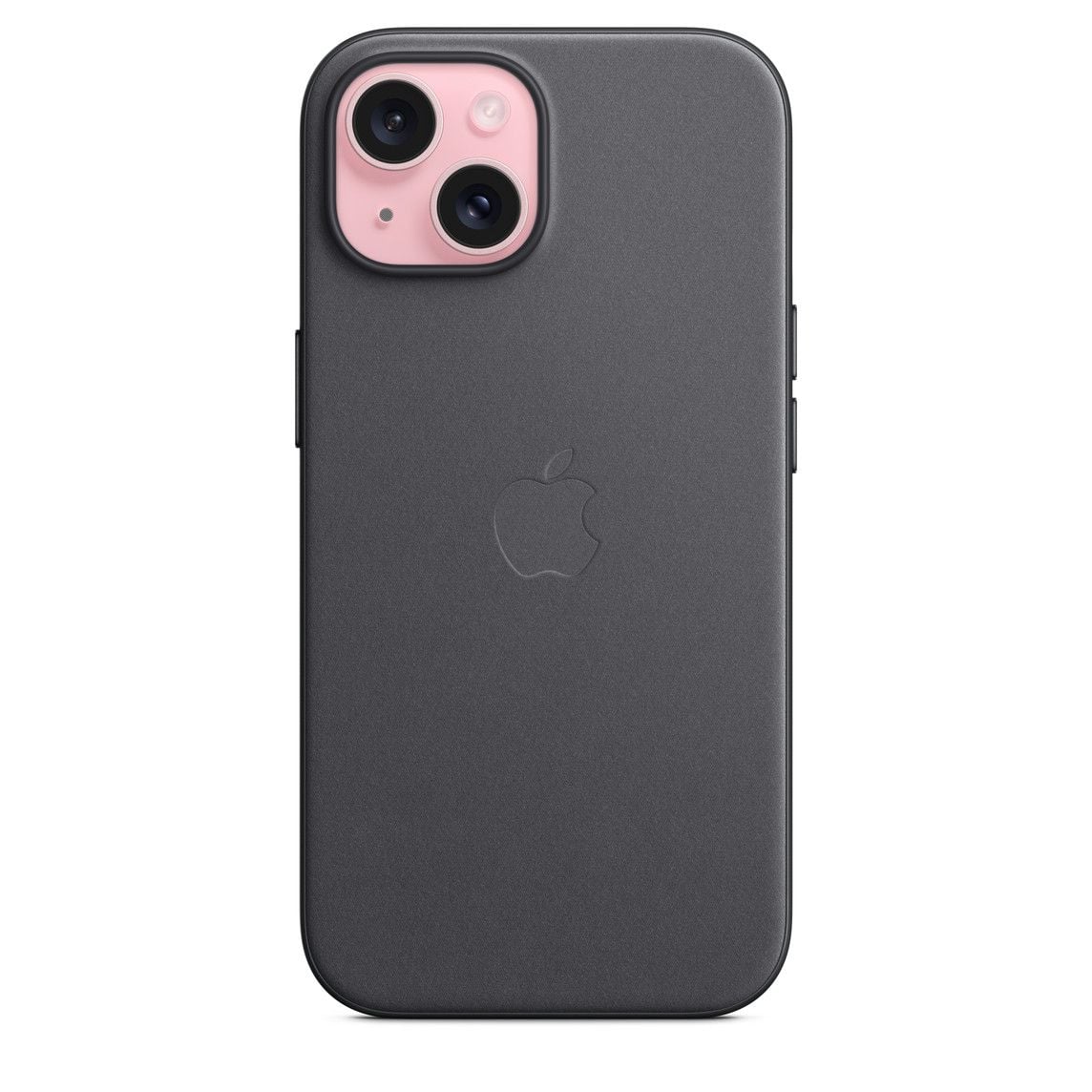 Apple iPhone 15 FineWoven Case with MagSafe - Black - iStore Namibia