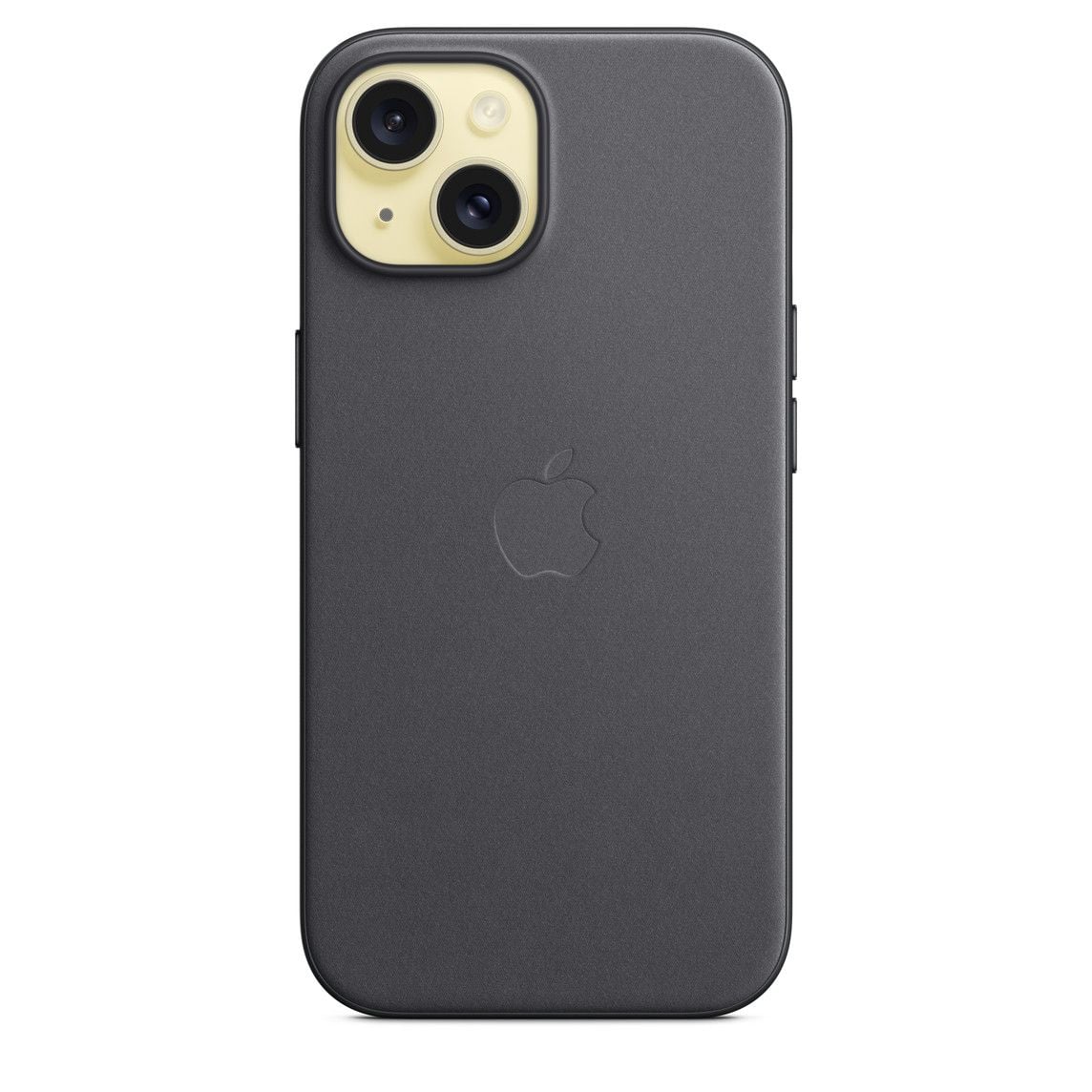 Apple iPhone 15 FineWoven Case with MagSafe - Black - iStore Namibia