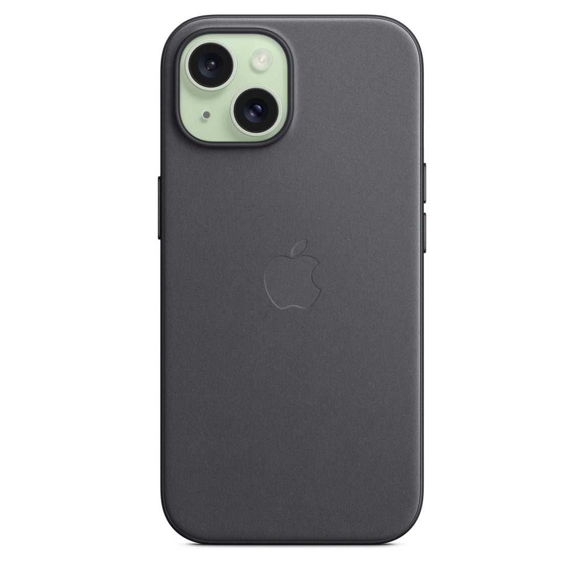 Apple iPhone 15 FineWoven Case with MagSafe - Black - iStore Namibia