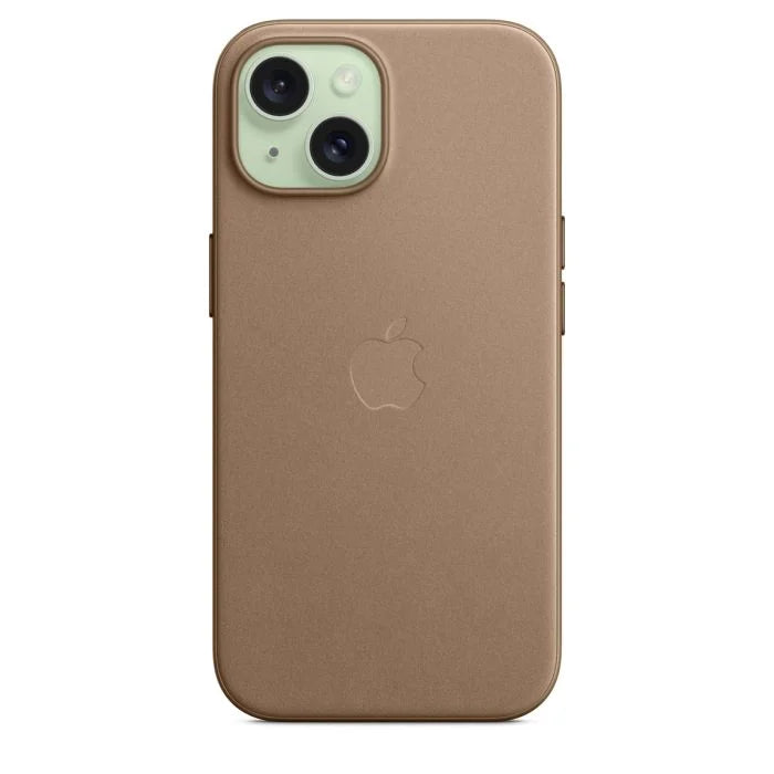 Apple iPhone 15 FineWoven Case with MagSafe - Taupe - iStore Namibia