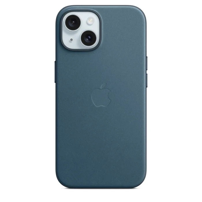 Apple iPhone 15 FineWoven Case with MagSafe - Pacific Blue - iStore Namibia